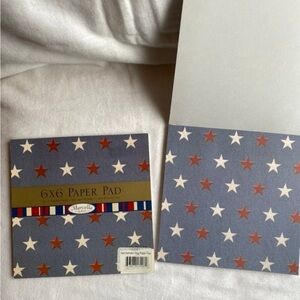 Two- 6x6” Paper Pad